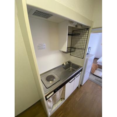 ユニオンマンスリー福生ビエント２　305　1R・セミダブル☆歩いて7分の場所にはディスカウントストアあり/人気の角部屋の物件画像