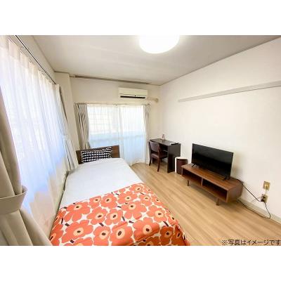 ユニオンマンスリー高松１　301　1R・シングル☆人気の角部屋＆２面採光で日当たり抜群♪デスク＆チェアのあるお部屋の物件画像