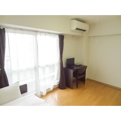 ユニオンマンスリー池袋イーストタワー１　1205　1K・シングル☆◆インターネット固定回線（有線）無料の部屋◆初めての池袋暮らしにおススメ！の物件画像