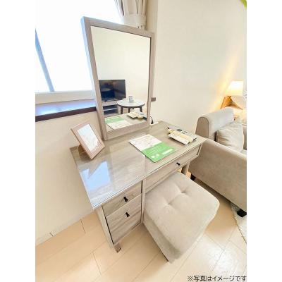 ユニオンマンスリー南林間２　141　1R・シングル☆人気の角部屋＆２面採光♪安心のモニター付きインターフォン完備♪快適なソファ付き♪の物件画像