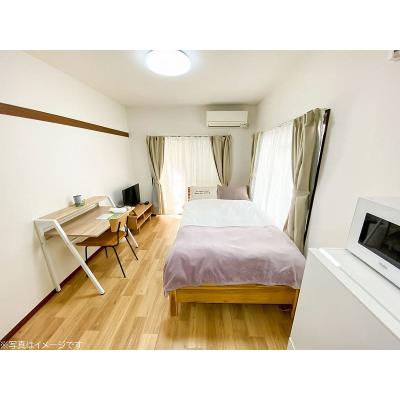 ユニオンマンスリー稲毛１　103　1R・セミダブル☆人気の角部屋＆２面採光♪バストイレ別♪■東京駅や品川駅まで乗換なしの物件画像