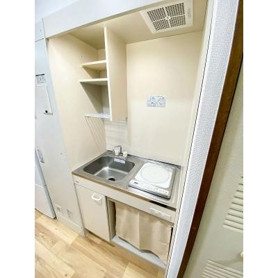 ユニオンマンスリー稲毛１　103　1R・セミダブル☆人気の角部屋＆２面採光♪バストイレ別♪■東京駅や品川駅まで乗換なしの物件画像