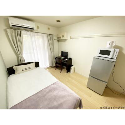 ●2026年7月3日から入居可●ユニオンマンスリー町田２　315　1K・シングル☆◆インターネット固定回線（有線・Wi-Fi）無料の部屋◆デスク＆チェア付きの物件画像