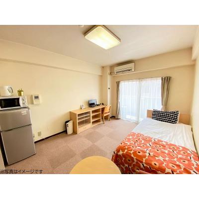 ユニオンマンスリー千葉本八幡１　411　1R・シングル☆◆インターネット固定回線（有線・Wi-Fi）無料の部屋◆デスク＆チェア付き♪の物件画像