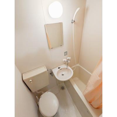 ユニオンマンスリー熊谷３　302　1K・シングル☆安心のモニター付きインターフォン＆デスク・チェア＆洗濯機や冷蔵庫など家電のあるお部屋の物件画像