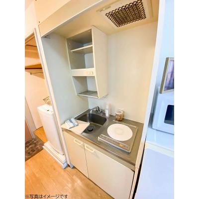 ユニオンマンスリー千葉駅３　406　1R・シングル☆◆インターネット固定回線（有線・Wi-Fi）無料の部屋◆人気の角部屋＆２面採光♪の物件画像