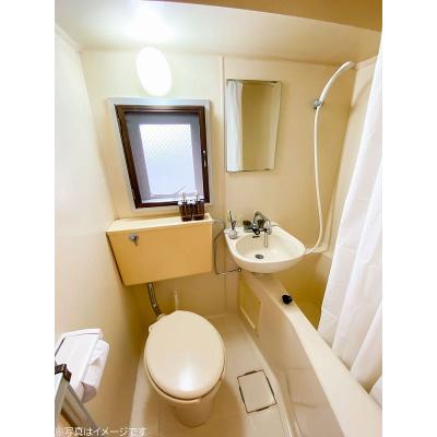 ユニオンマンスリー千葉駅３　406　1R・シングル☆◆インターネット固定回線（有線・Wi-Fi）無料の部屋◆人気の角部屋＆２面採光♪の物件画像