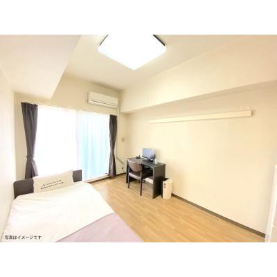 ユニオンマンスリー桜木町２　713　1R・シングル☆上層階で眺めのいいお部屋♪AL＆デスク・チェア付き♪京急本線「日ノ出町駅」徒歩3分の物件画像