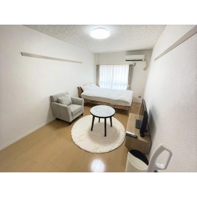 ユニオンマンスリー北与野１　208　1R・セミダブル☆◆インターネット固定回線(有線・Wi-Fi)無料の部屋◆快適なソファ付き♪の物件画像