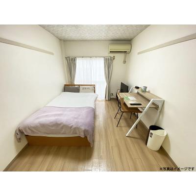 ●2026年4月10日から入居可●ユニオンマンスリー入間市２　303　1R・セミダブル☆人気のデスク＆チェア付きのお部屋♪■西武池袋線沿線/所沢駅や池袋駅まで乗換なしの物件画像