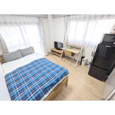 ユニオンマンスリー小田急相模原４　304　1K・セミダブル☆【禁煙ルーム】２面採光で明るいお部屋♪デスクとチェアのあるお部屋♪の物件画像