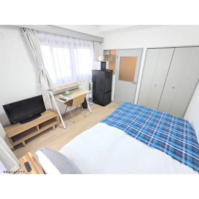 ユニオンマンスリー小田急相模原４　304　1K・セミダブル☆【禁煙ルーム】２面採光で明るいお部屋♪デスクとチェアのあるお部屋♪の物件画像