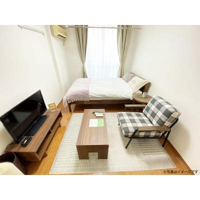 ユニオンマンスリー大師前１　306　1R・セミダブル☆【オートロック＆バス、トイレ別！】20㎡以上の広々なお部屋♪独立洗面台、ソファ付き♪の物件画像