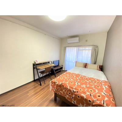 ユニオンマンスリー幕張本郷フルール１　1014　1R・セミダブル☆【禁煙ルーム】◆インターネット固定回線（有線）無料の部屋◆オートロックの物件画像