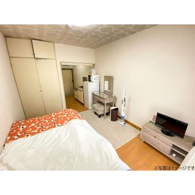 ユニオンマンスリー読売ランド前１　111　1R・セミダブル☆女性に嬉しいドレッサーつき♪小田急線利用で新宿や海老名へダイレクトアクセスの物件画像