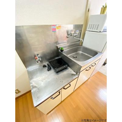 ユニオンマンスリー読売ランド前１　111　1R・セミダブル☆女性に嬉しいドレッサーつき♪小田急線利用で新宿や海老名へダイレクトアクセスの物件画像