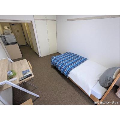 ユニオンマンスリー花小金井１　206　1R・シングル☆人気のバストイレ別♪デスク＆チェア付き♪■駅前には24時間営業のスーパー「西友」ありの物件画像