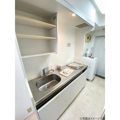 ユニオンマンスリー横浜鶴ヶ峰２　W304　1R・シングル☆ロフト付き♪モニター付きインターフォン完備♪デスク＆チェアのあるお部屋♪の物件画像
