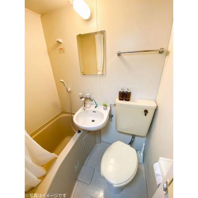 ユニオンマンスリー横浜鶴ヶ峰２　W304　1R・シングル☆ロフト付き♪モニター付きインターフォン完備♪デスク＆チェアのあるお部屋♪の物件画像