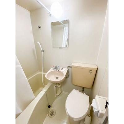 ユニオンマンスリー航空公園駅前１　205　1K・シングル☆人気の角部屋♪モニター付きインターフォン完備♪デスク＆チェア付き♪の物件画像