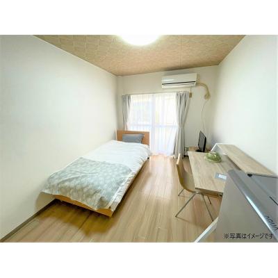 ユニオンマンスリー岩槻１　101　1R・シングル☆人気の角部屋♪デスクとチェア付き♪■物件の近くに「にニトリ」ありの物件画像
