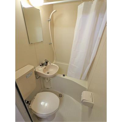 ユニオンマンスリー高幡不動１　206　1R・シングル☆人気のデスクとチェアのあるお部屋♪■駅ビルの「京王高幡ショッピングセンター」ありの物件画像