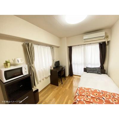 ユニオンマンスリー西船橋１　306　1K・シングル☆２面採光で明るいお部屋♪デスク＆チェアがあるお部屋/西船橋駅　徒歩5分！の物件画像