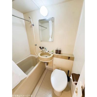 ユニオンマンスリー千葉本八幡１　414　1R・シングル☆◆インターネット固定回線（有線・Wi-Fi）無料の部屋◆人気のデスク＆チェア付き♪の物件画像