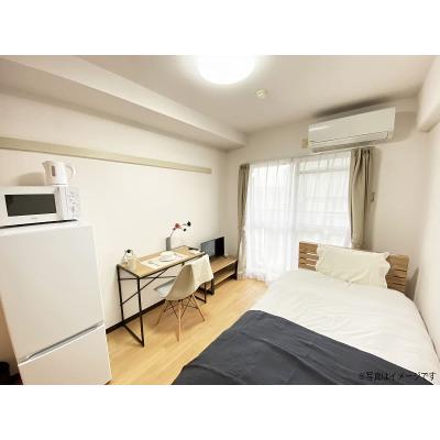 ●2026年4月18日から入居可●ユニオンマンスリー相模原２　502　1R・シングル☆◆インターネット固定回線(有線)無料の部屋◆【禁煙ルーム】オートロック完備♪デスク＆チェア付きの物件画像