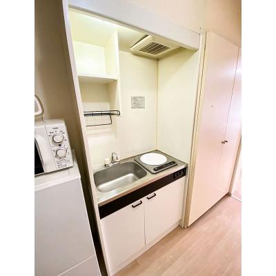 ユニオンマンスリー武蔵野台１　307　1R・シングル☆◆インターネット固定回線(有線・Wi-Fi)無料の部屋◆の物件画像