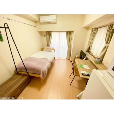 ユニオンマンスリー横浜吉野町７　401　1K・シングル☆◆インターネット（有線）無料の部屋◆セキュリティ面も安心の建物オートロック付きの物件画像