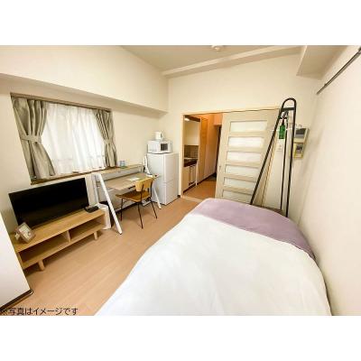 ユニオンマンスリー横浜吉野町７　401　1K・シングル☆◆インターネット（有線）無料の部屋◆セキュリティ面も安心の建物オートロック付きの物件画像