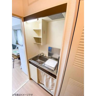 ユニオンマンスリー横浜吉野町７　401　1K・シングル☆◆インターネット（有線）無料の部屋◆セキュリティ面も安心の建物オートロック付きの物件画像
