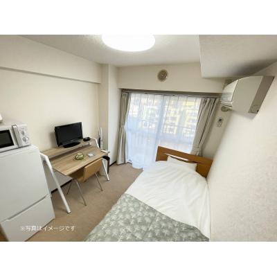 ユニオンマンスリー横浜保土ヶ谷２　405　1R・シングル☆最上階のお部屋♪人気のデスク＆チェア付き♪■駅前には深夜0時まで営業のスーパーありの物件画像