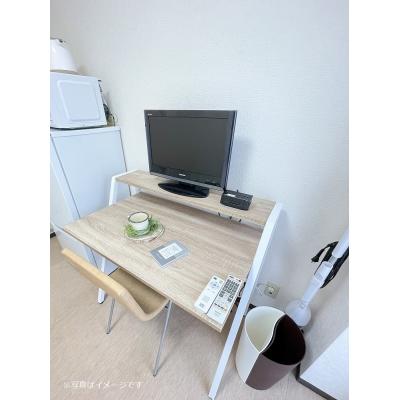 ユニオンマンスリー横浜保土ヶ谷２　405　1R・シングル☆最上階のお部屋♪人気のデスク＆チェア付き♪■駅前には深夜0時まで営業のスーパーありの物件画像