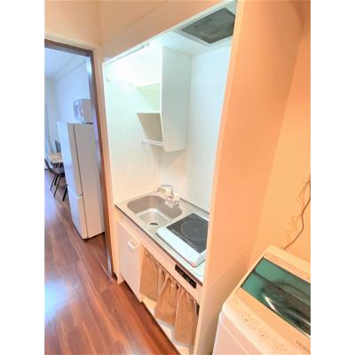 ユニオンマンスリー幕張本郷フルール１　1015　1R・シングル☆◆インターネット固定回線（有線）無料の部屋◆オートロック＆宅配BOX完備♪の物件画像