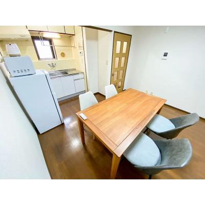 ユニオンマンスリー杉戸高野台１　303　2DK・ダブル【４名まで】☆人気のバストイレ別♪ダイニングセット付♪■2DKのお部屋の物件画像