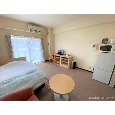 ユニオンマンスリー千葉本八幡１　410　1R・シングル☆◆インターネット固定回線(有線・Wi-Fi)無料の部屋◆デスク＆チェア付き♪の物件画像
