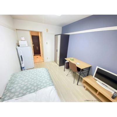 ユニオンマンスリー武蔵小金井２　103　1R・シングル☆人気のデスク＆チェア付き♪JR中央線「武蔵小金井駅」徒歩8分の物件画像