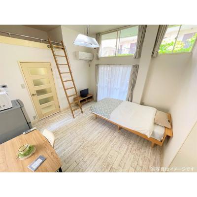 ユニオンマンスリー浦安５　107　1K・シングル☆◆インターネット固定回線（有線・Wi-Fi）無料の部屋◆人気のデスク＆チェアのあるお部屋♪の物件画像