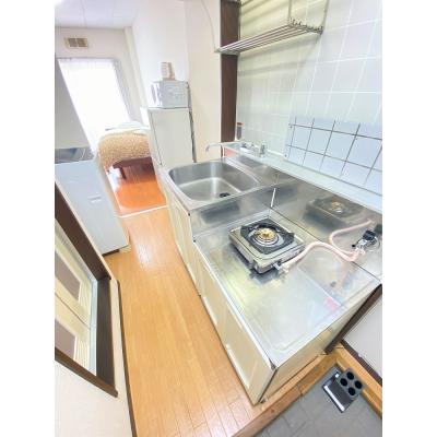 ユニオンマンスリー川崎１７　209　1R・シングル☆モニター付きインターフォン完備♪人気のデスク＆チェア付き♪■JR南武線「尻手駅」徒歩5分の物件画像