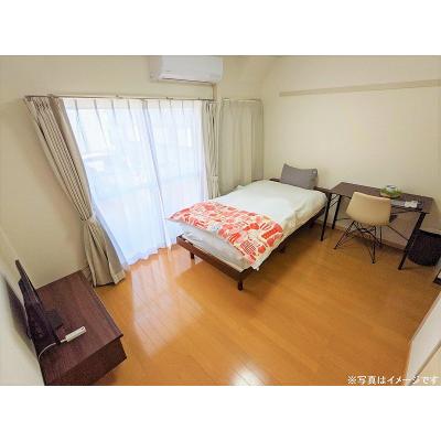 ユニオンマンスリー日野２　207　1R・シングル☆人気のデスク＆チェア付き♪■JR中央線「日野駅」徒歩8分の物件画像