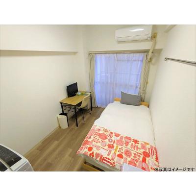 ユニオンマンスリー西川口６　204　1R・シングル☆たっぷり収納２ドア冷蔵庫や室内洗濯機など生活家電完備の物件画像