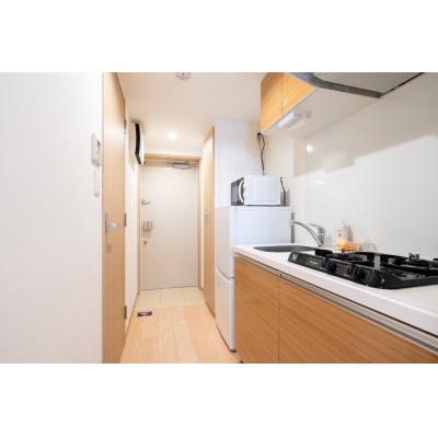 【帰国者歓迎】都内各地🚃空港🛫アクセス便利／コンビニスーパー徒歩3分／ネット無料／浴室乾燥あり／KISETSU大森I 205の物件画像