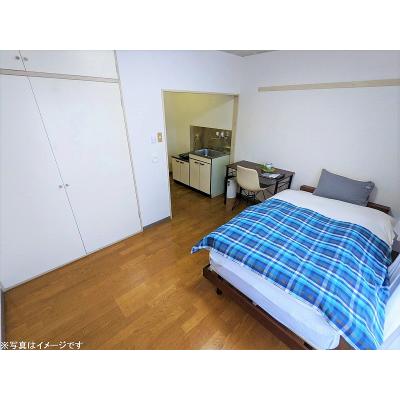 ユニオンマンスリー日野２　210　1R・シングル☆人気のデスク＆チェア付き♪■JR中央線「日野駅」徒歩8分の物件画像