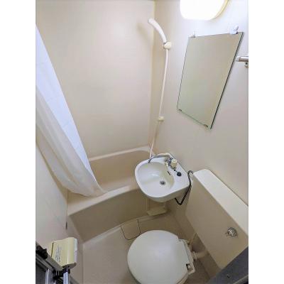 ユニオンマンスリー日野２　210　1R・シングル☆人気のデスク＆チェア付き♪■JR中央線「日野駅」徒歩8分の物件画像