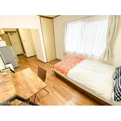 ユニオンマンスリー横浜戸塚２　201　1R・セミダブル☆モニター付きインターフォン完備♪デスク＆チェア付き♪ショッピングモールありの物件画像