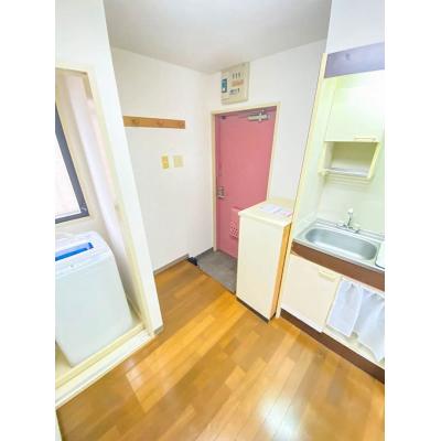 ユニオンマンスリー矢部１　104　1K・シングル☆人気の角部屋♪安心のオートロック＆モニター付きインターフォン♪の物件画像