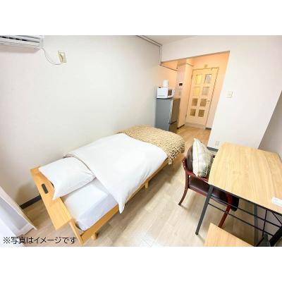 ユニオンマンスリー南与野１　106　1K・シングル☆安心のモニター付きインターフォン＆デスク・チェア＆冷蔵庫など生活家電完備♪Jの物件画像