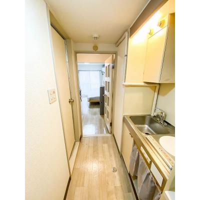 ユニオンマンスリー南与野１　106　1K・シングル☆安心のモニター付きインターフォン＆デスク・チェア＆冷蔵庫など生活家電完備♪Jの物件画像